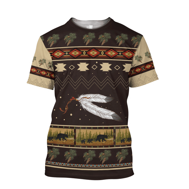 Premium Native American All Over Printed Shirts For Men And Women MEI