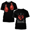 Boxing 3D All Over Printed Unisex Shirt