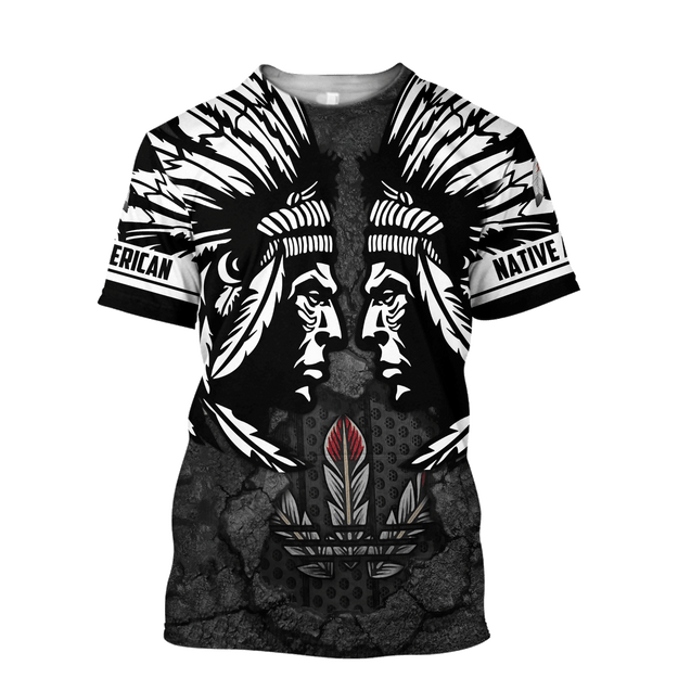 Premium Native American Man All Over Printed Shirts For Men And Women MEI