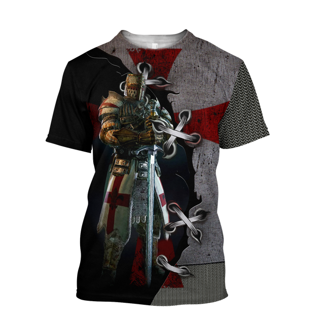 Premium Knight Templar All Over Printed Shirts For Men And Women MEI