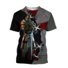 Premium Knight Templar All Over Printed Shirts For Men And Women MEI