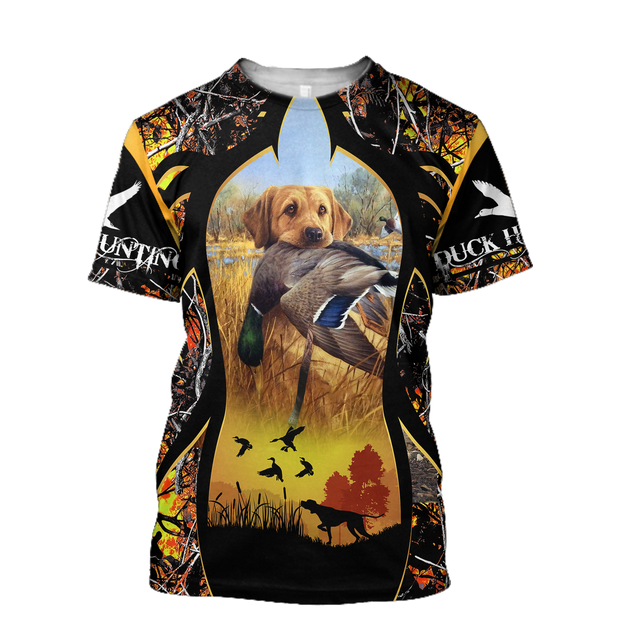 Mallard Duck Hunting 3D All Over Printed Shirts for Men and Women AM141102-Apparel-TT-T-Shirt-S-Vibe Cosy™