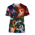 Colorful Flamingo Unisex Shirts