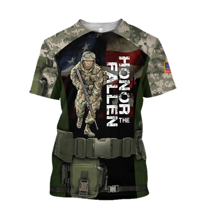 Honor The Fallen 3D All Over Printed Shirts For Men and Women TRPT1610203