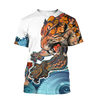 Tattoo Tiger Mythology 3D All Over Printed Shirt for Men and Women