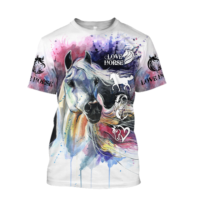 Beautiful Horse 3D All Over Printed Hoodie For Men And Women TR1411204