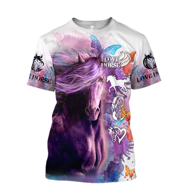 Beautiful Horse 3D All Over Printed Hoodie For Men And Women TR1411205