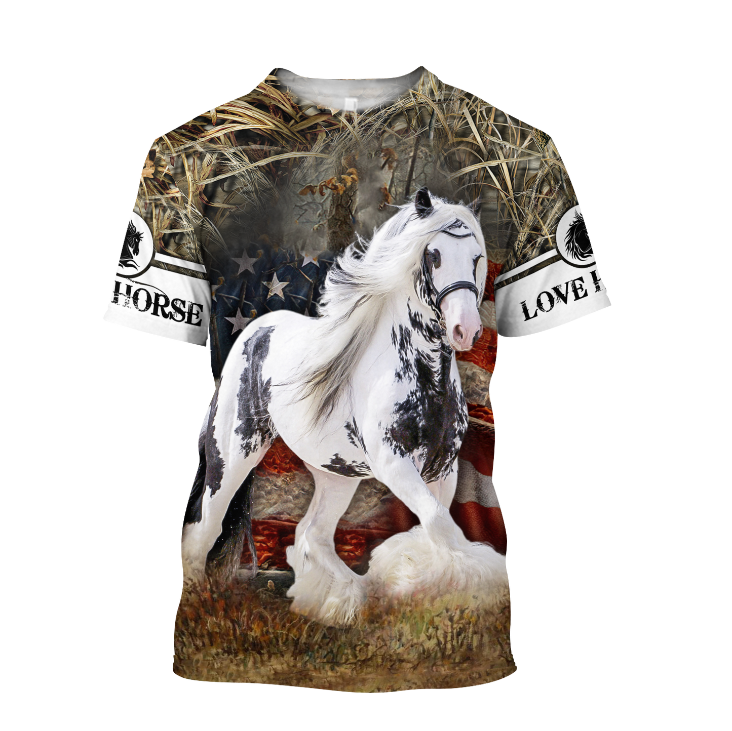 Gypsy Horse 3D All Over Printed Shirts For Men and Women Pi080501S1-Apparel-TA-T-Shirt-S-Vibe Cosy™