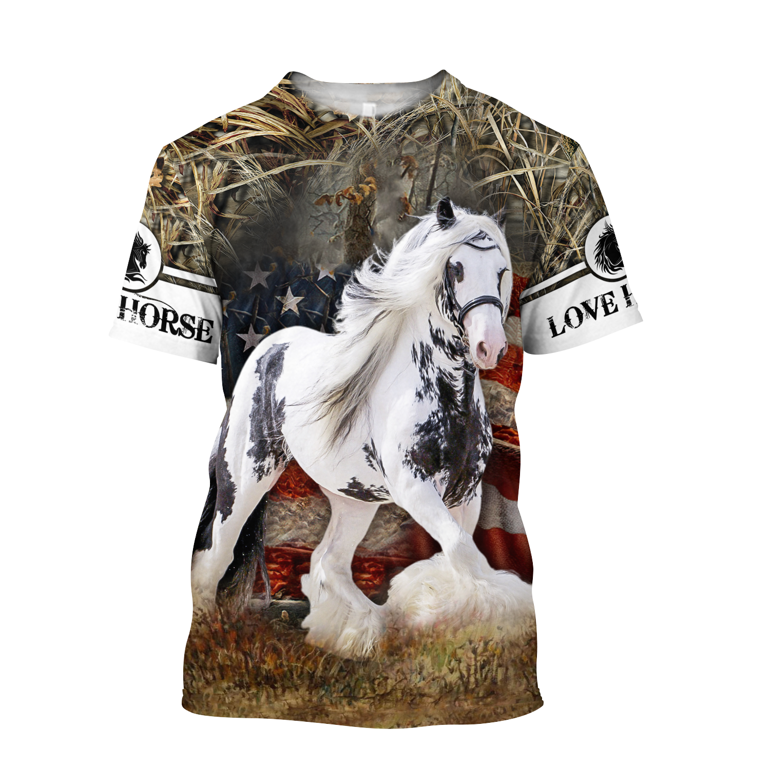 Gypsy Horse 3D All Over Printed Shirts For Men and Women Pi080501S1-Apparel-TA-T-Shirt-S-Vibe Cosy™