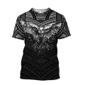 Eagle Tatoo Hoodie 3D All Over Printed Shirts For Men Pi25072002-LAM-Apparel-LAM-T-Shirts-S-Vibe Cosy™