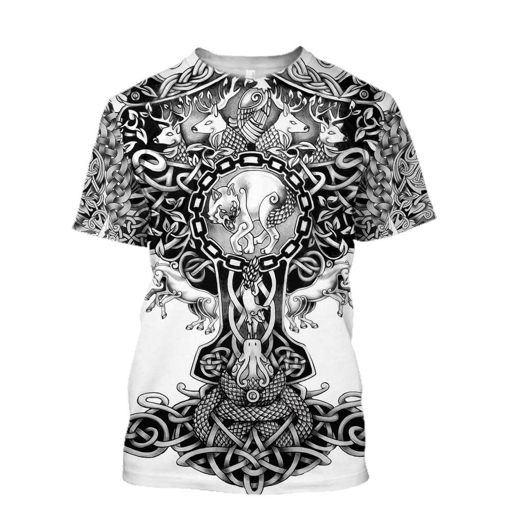 3D All Over Printed Sons Of Vikings Hoodie-Apparel-HP Arts-T-Shirt-S-Vibe Cosy™