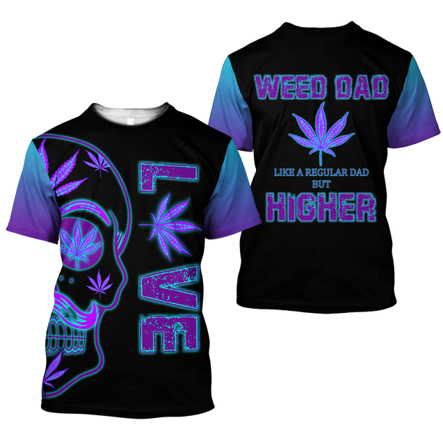 420 Dad by SUN 3D All Over Printed Hoodie Shirt HAC020501-Apparel-SUN-T-Shirt-S-Vibe Cosy™