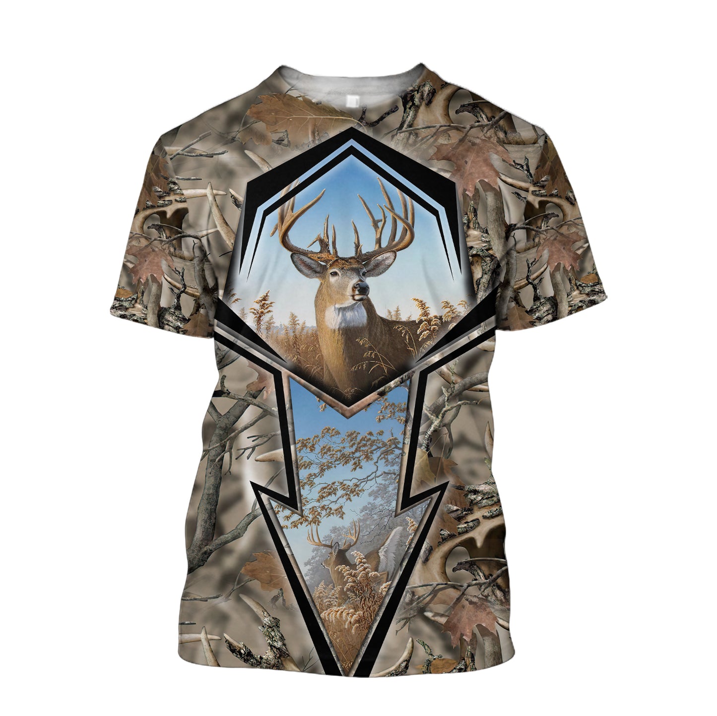 Deer Hunting 3D All Over Printed Shirts For Men LAM