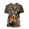 3D All Over Print Camo Deer Hunter Hoodie NTN08172003