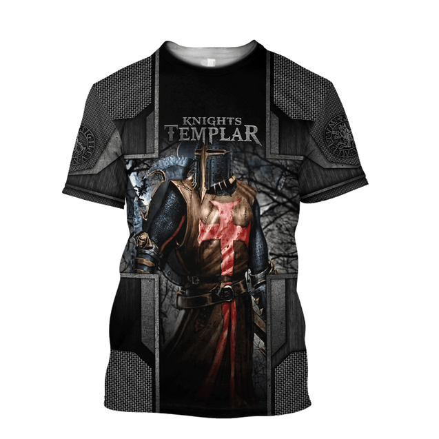 Premium Knight Templar All Over Printed Shirts For Men And Women MEI