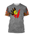 Aboriginal Australia In my heart 3D printed summer shirts