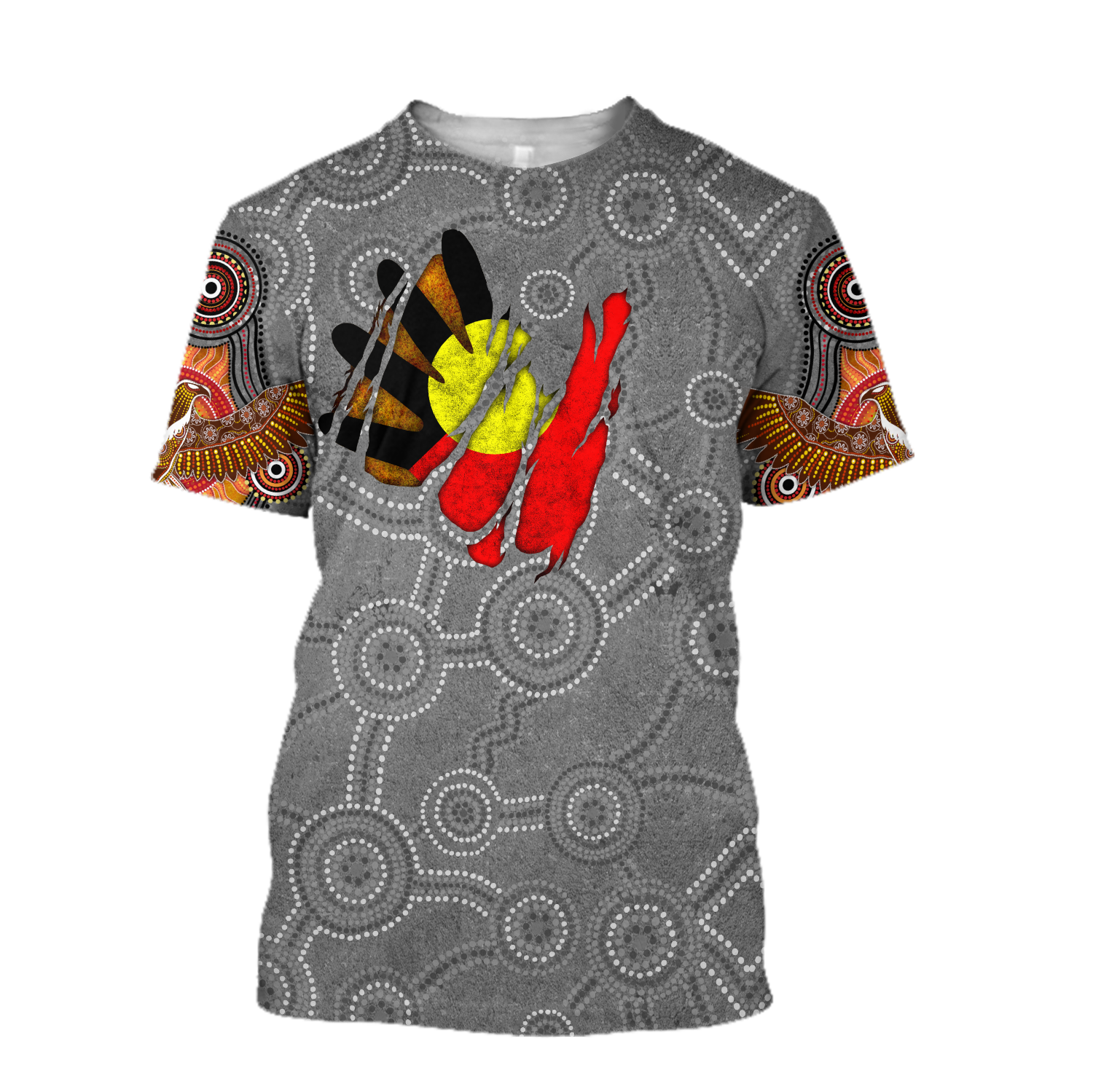 Aboriginal Australia In my heart 3D printed summer shirts