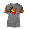 Aboriginal Australia In my heart 3D printed summer shirts