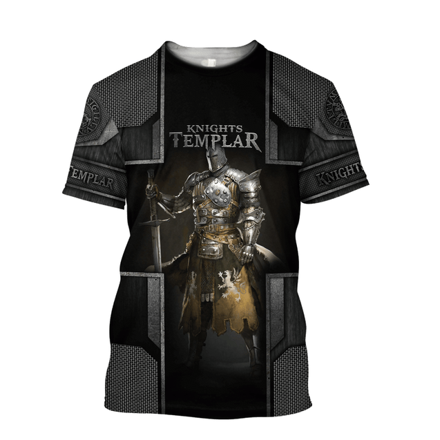 Premium Knight Templar All Over Printed Shirts For Men And Women MEI