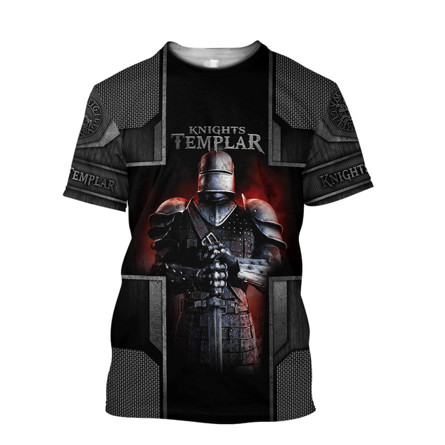 Premium Knight Templar All Over Printed Shirts For Men And Women MEI