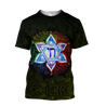 Premium Hanukkah Jewish Chai Symbol Star Of David All Over Printed Shirts For Men And Women MEI