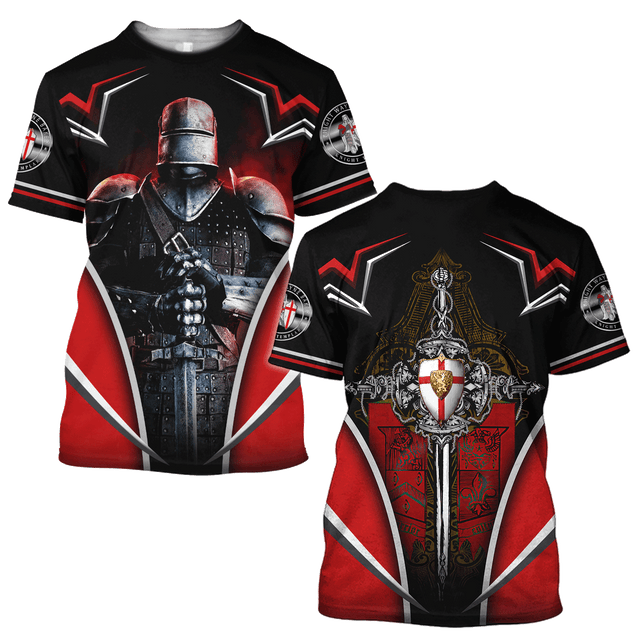 Premium Knigh Templar All Over Printed Shirts For Men And Women MEI