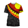 Aboriginal Indigenous Flag Circle Dot Painting Shirt For Men And Women