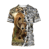 BEAR HUNTING CAMO 3D ALL OVER PRINTED SHIRTS FOR MEN AND WOMEN Pi061202 PL-Apparel-PL8386-T shirt-S-Vibe Cosy™