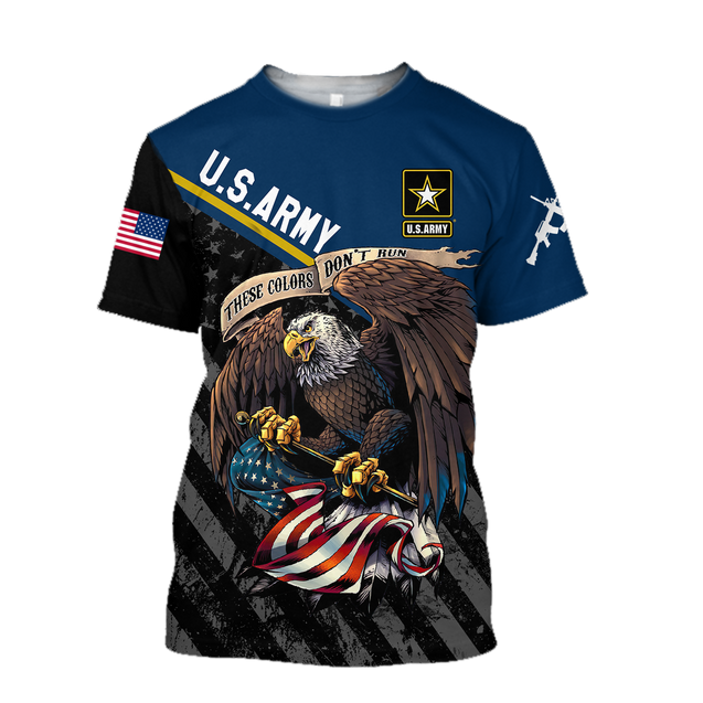 US Veteran Army 3d all over printed shirts for men and women TR2705201S - Amaze Style™-Apparel