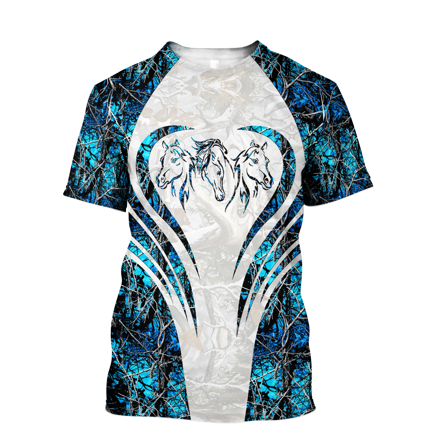Beautiful Horse 3D All Over Printed shirt for Men and Women Pi060103-Apparel-TA-T-Shirt-S-Vibe Cosy™