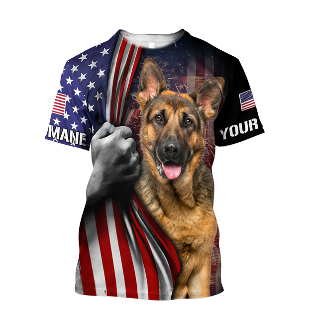 German shepherd custom 3d hoodie shirt for men and women HAC060802