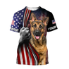 German shepherd custom 3d hoodie shirt for men and women HAC060802