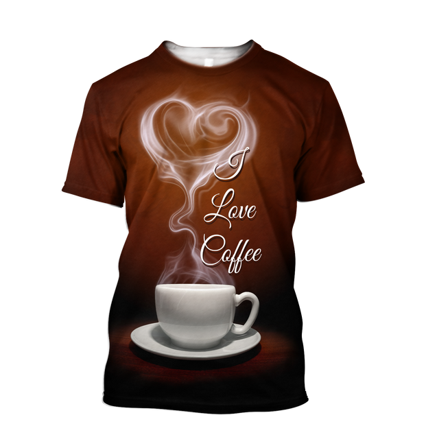 Love Coffee 3D All Over Printed Differences Between Types Of World Coffee Shirts Pi271101 PL-Apparel-PL8386-T shirt-S-Vibe Cosy™