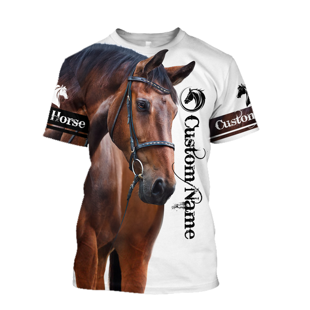 Love Horse 3D All Over Printed Shirts TR1311205