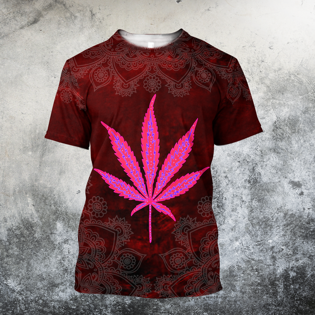 Hippie Red 3D All Over Printed Hoodie Shirt by SUN HAC300301-Apparel-SUN-T-Shirt-S-Vibe Cosy™
