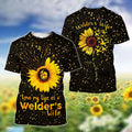 Premium All Over Printed Welder Wife Shirts MEI
