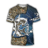 Catfish fishing Blue tattoos camo 3d shirts for men and women TR300303 - Amaze Style™-Apparel