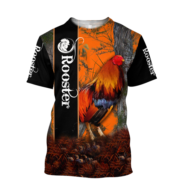 Premium Rooster 3D All Over Printed Unisex Shirts