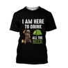 I Am Here To Drink All The Beer - Camping Bear NNKB108-Apparel-NNK-T-shirt-S-Vibe Cosy™