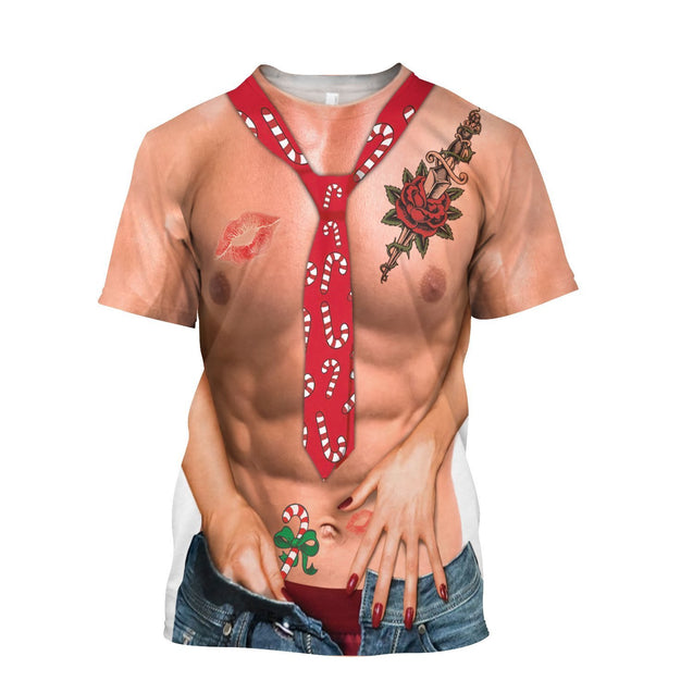 Beautiful 3D body ugly sweater HAC20 HG14102-Apparel-HG-T-Shirt-S-Vibe Cosy™