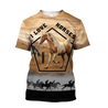 Beautiful Horse 3D All Over Printed shirt for Men and Women Pi080102-Apparel-NNK-T-Shirt-S-Vibe Cosy™