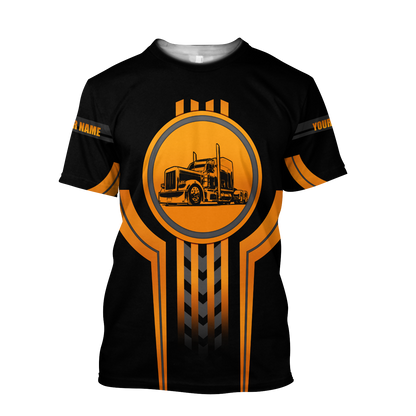 3D Trucker Oreange Unisex Shirts  HVT29102002