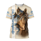 I'm A Horseaholic 3D All Over Printed Shirts TA10032002