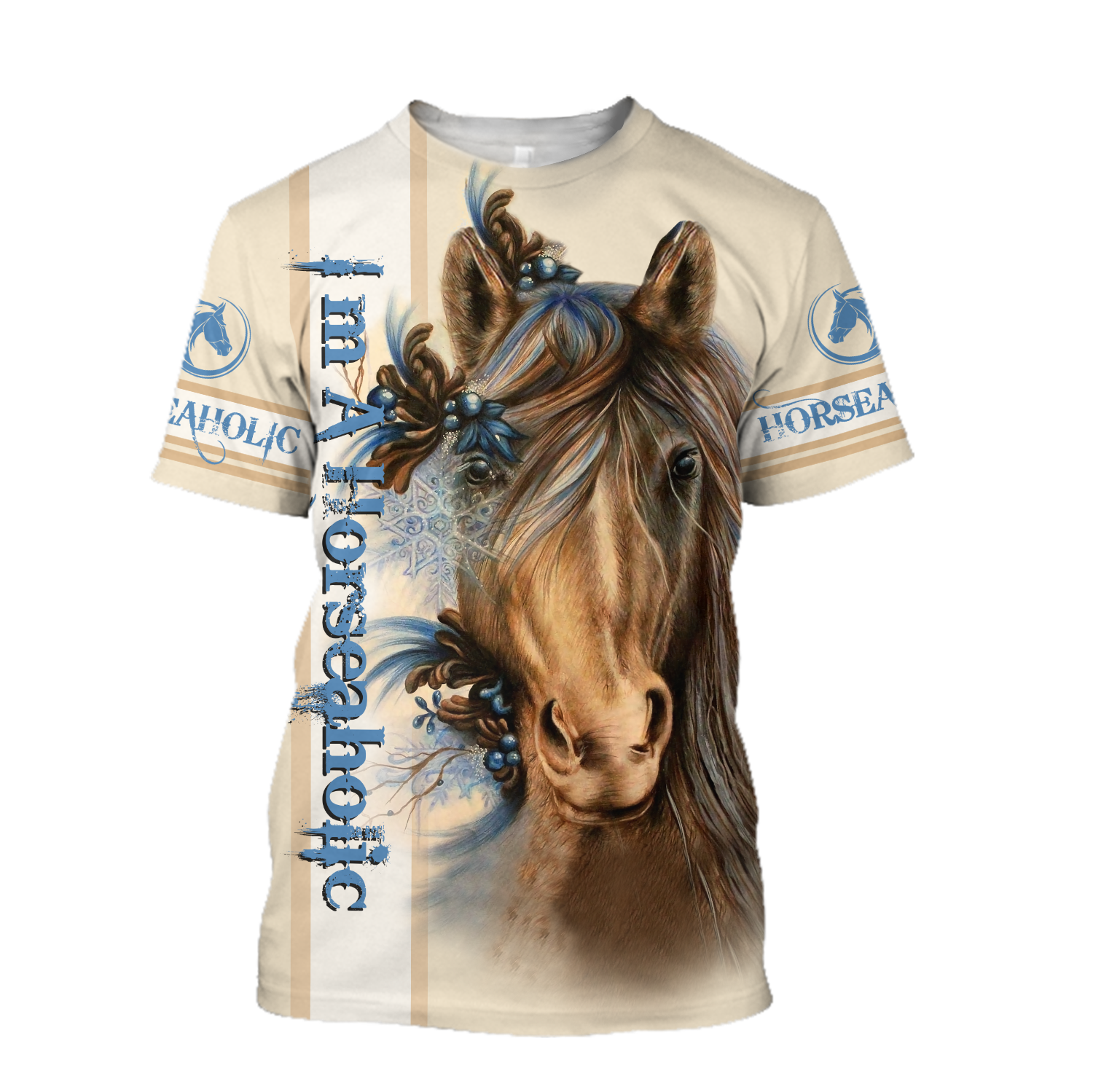 I'm A Horseaholic 3D All Over Printed Shirts TA10032002