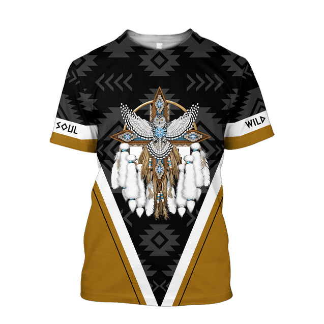 Native American 3D All Over Printed Shirts For Men LAM2022092-LAM