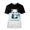 Love Gymmer Panda 3D all over printed shirts for men and women AZ251204 PL-Apparel-PL8386-T shirt-S-Vibe Cosy™