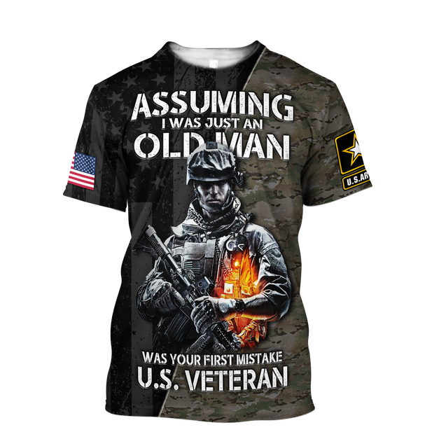 All Over Printed U.S. Army Veteran HAC310802-MEI