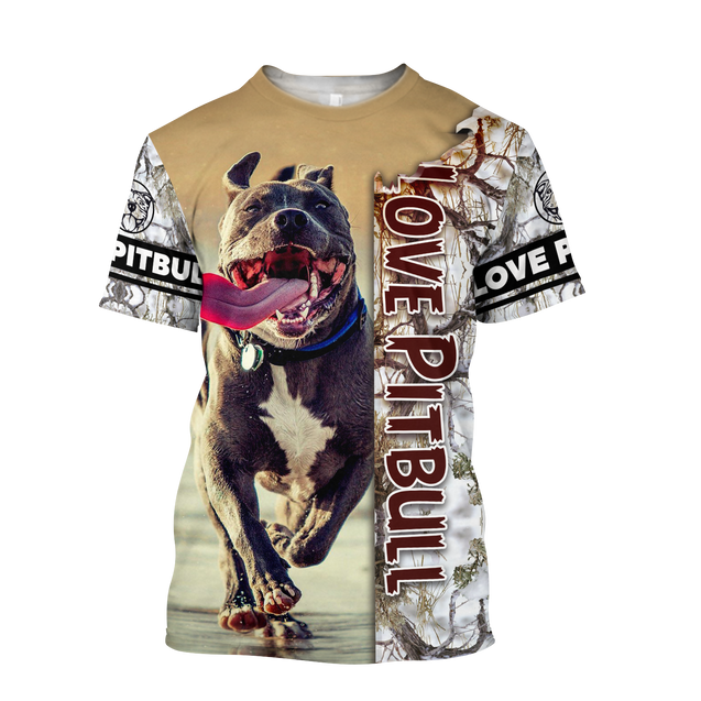 Pitbull 3d hoodie shirt for men and women TNA11032005