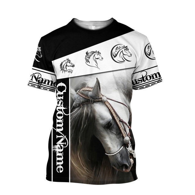 Horse Custom Name 3D All Over Printed Shirts For Men and Women TA09282002