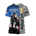 Spartan Soldier US Veteran 3D All Over Printed Shirt Hoodie MP21082020